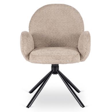 Стілець поворотний MEBEL ELITE MUSSO Коричневий фотографія