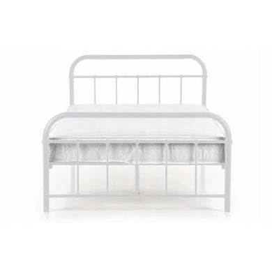 Кровать металлическая 120x200 см MEBEL ELITE PABLO Белый фотография