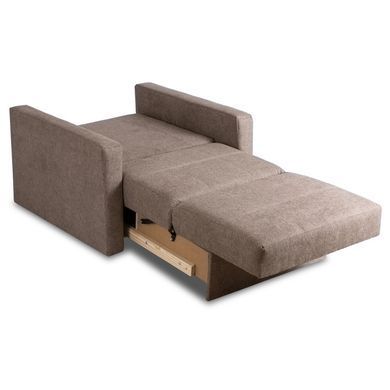 Крісло розкладне MEBEL ELITE MILAN 1, 98 см MEBEL ELITE Беж / тканина фотографія