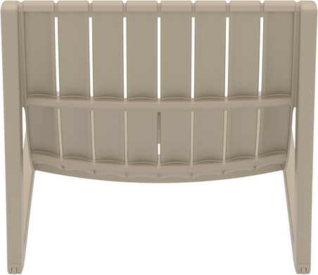 Комплект із 2 шезлонгів Onto Siesta Slim + Стіл Siesta Ocean Side Table - Taupe