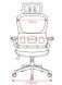 Комп'ютерне крісло Torso Light Grey Ergomix Світло Сірий