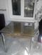 Стіл Скляний GD-082 Signal 80(131)x80 Темний Беж
