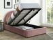 Кровать POLLY VELVET Signal 120x200 Античная Роза