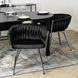 Стіл кухонний розкладний MEBEL ELITE HARRY 1 102(142)х102 см Чорний