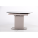 Стіл розкладний Joel beige AMF 120(180)X90 glass Quartz beige