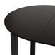Стіл кухонний розкладний MEBEL ELITE HARRY 1 102(142)х102 см Чорний