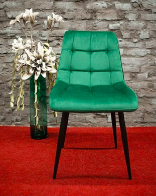 Стул CHIC Velvet Signal Зеленый фотография