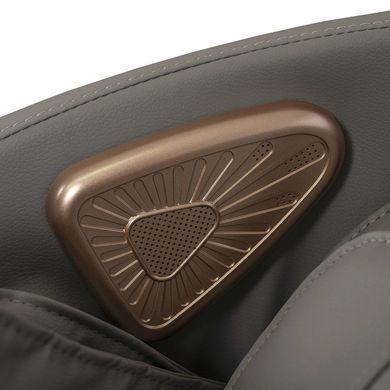 Масажне крісло MEBEL ELITE VX MAX екошкіра Сірий Меню англійською мовою фотографія
