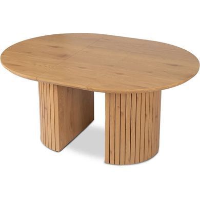 Стол круглый раскладной MEBEL ELITE CHARLES 120(160)х120 см Дуб фотография