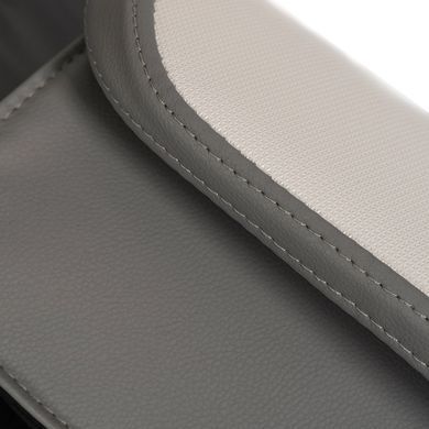 Масажне крісло MEBEL ELITE VX MAX екошкіра Сірий Меню англійською мовою фотографія