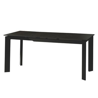 Стіл Обідній VERMONT BLACK MARBLE Concepto 120/170x80 Кераміка фотографія