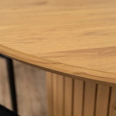 Стол круглый раскладной MEBEL ELITE CHARLES 120(160)х120 см Дуб фотография
