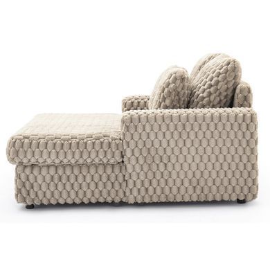 Крісло MEBEL ELITE KOBEL Беж фотографія