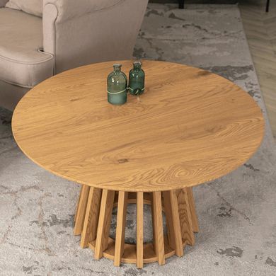 Журнальный столик HARPER MAX MEBEL ELITE 80x80 Дуб фотография