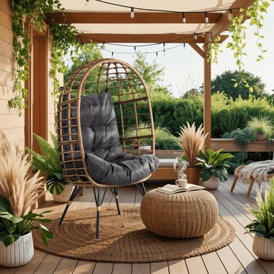 Кресло MEBEL ELITE MADISON Серый фотография