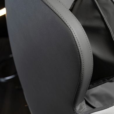 Масажне крісло MEBEL ELITE VX MAX екошкіра Сірий Меню англійською мовою фотографія