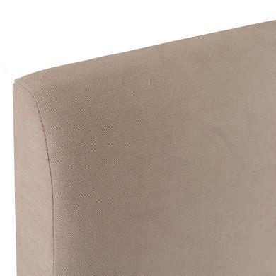 Кровать двуспальная MEBEL ELITE MARSYLIA 160x200 см Беж фотография