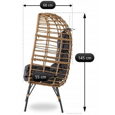 Кресло MEBEL ELITE MADISON Серый фотография