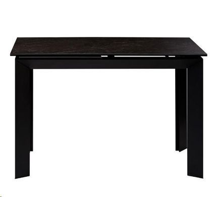 Стіл Обідній VERMONT BLACK MARBLE Concepto 120/170x80 Кераміка фотографія