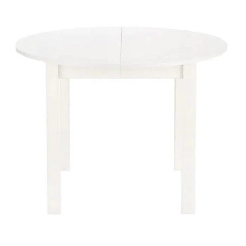 Стіл кухонний розкладний MEBEL ELITE HARRY 102-142х102 см Білий фотографія