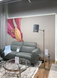 Софа-Реклайнер ВАЛЕНТИНО Vetro Серый (Выставочный)