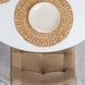 Стіл кухонний розкладний MEBEL ELITE HARRY 102-142х102 см Білий