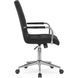 Стілець офісний поворотний MEBEL ELITE BOSTON Velvet Чорний
