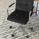 Стілець офісний поворотний MEBEL ELITE BOSTON Velvet Чорний