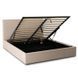 Кровать двуспальная MEBEL ELITE MARSYLIA 160x200 см Беж