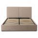 Кровать двуспальная MEBEL ELITE MARSYLIA 160x200 см Беж