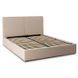 Кровать двуспальная MEBEL ELITE MARSYLIA 160x200 см Беж