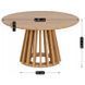 Журнальный столик HARPER MAX MEBEL ELITE 80x80 Дуб
